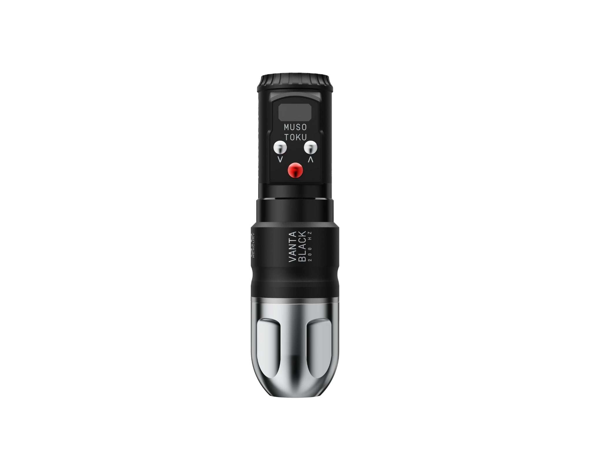 Vanta Black Mercury M-1 – Blackout & Tribal Tattoo Machine | MUSOTOKU