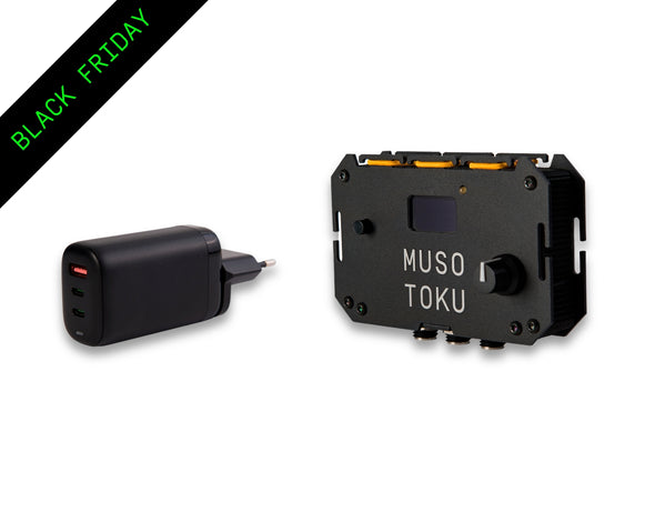 BLACK DUAL USB-C MODEL - Musotoku MK-2 Power Supply BF
