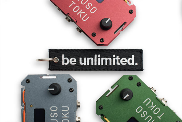 "Be unlimited" Keyring